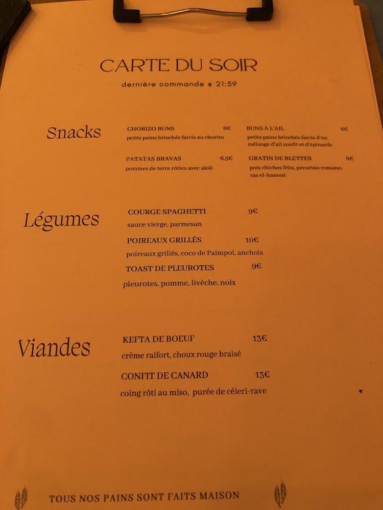 Odessa Comptoir - Menu Image 1